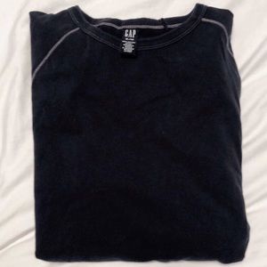 navy gap long sleeve